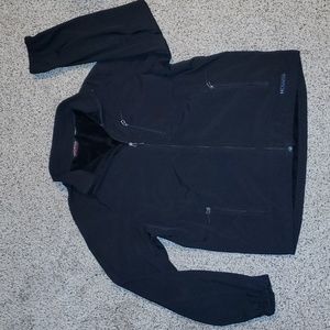 Double Diamond Black Zip Lined Ski Jacket 52" Chest